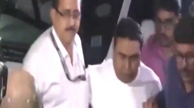 Suspended TMC leader Shajahan Sheikh is being taken to ESI Hospital in West Bengal’s Joka for a medical checkup.