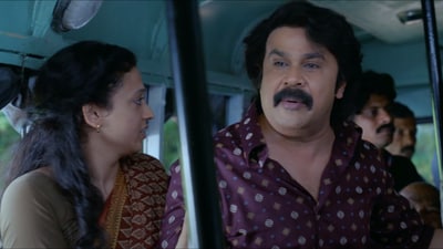 Thankamani review: Dileep and Neeta Pillai in a still from the movie. Thankamani review: Dileep and Neeta Pillai in a still from the movie.
