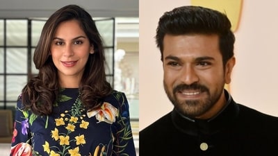Businesswoman Upasana Kamineni Konidela and husband, actor Ram Charan