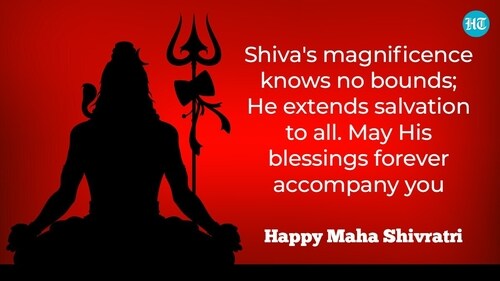 The festival falls on the fourteenth day of the dark (waning) half of the lunar month of Phalguna or Magha, a day before the new moon. (HT Photo) The festival falls on the fourteenth day of the dark (waning) half of the lunar month of Phalguna or Magha, a day before the new moon. (HT Photo)