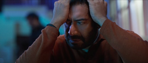 Ajay Devgn in Shaitaan. Ajay Devgn in Shaitaan.