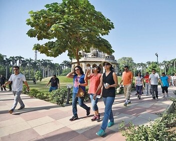 A special ladies-only guided walk around the historical landmark of Lodhi Garden is on the cards. (Photo: Vipin Kumar/HT (For representational purposes)) A special ladies-only guided walk around the historical landmark of Lodhi Garden is on the cards. (Photo: Vipin Kumar/HT (For representational purposes))