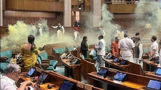 Smoke cannisters were sprayed inside the Lok Sabha on December 13, 2023 (Representative Photo)