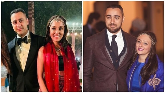 Imran Khan has finally opened up about his relationship status. He divorced Avantika (R) in 2019 and is now dating Lekha Washington (L).