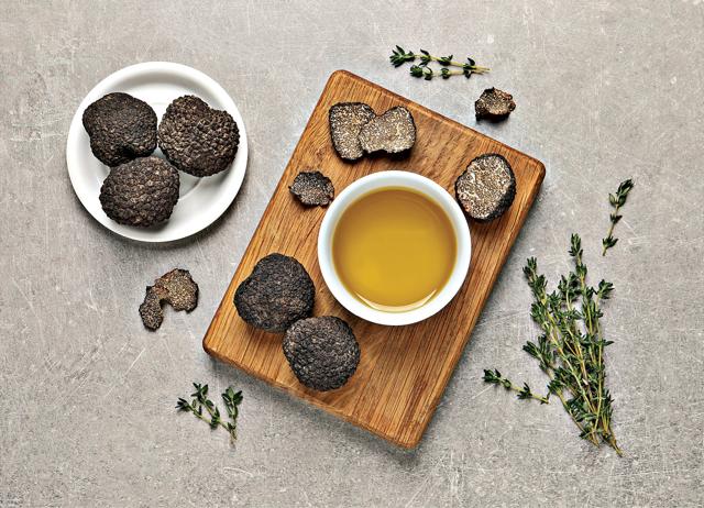 Truffle oil is often made with molecules that come from petroleum. (Adobe Stock) Truffle oil is often made with molecules that come from petroleum. (Adobe Stock)