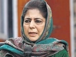 PDP president Mehbooba Mufti 