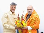 Telugu Desam Party chief N Chandrababu Naidu met Union Home Minister Amit Shah and BJP chief JP Nadda in Delhi on Thursday. Telugu Desam Party chief N Chandrababu Naidu met Union Home Minister Amit Shah and BJP chief JP Nadda in Delhi on Thursday.