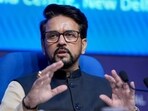 Union minister Anurag Thakur. (PTI) Union minister Anurag Thakur. (PTI)