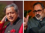 Shashi Tharoor versus Rajeev Chandrasekhar Shashi Tharoor versus Rajeev Chandrasekhar
