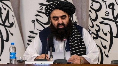 Taliban ‘foreign minister’ Amir Khan Muttaqi (AFP)