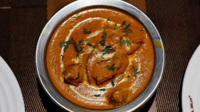 Picture of a freshly prepared butter chicken dish. (REUTERS)