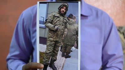 Mohammed Asfan, 30, travelled to Russia with a job of a helper but was sent to fight war against Ukraine. (AFP) Mohammed Asfan, 30, travelled to Russia with a job of a helper but was sent to fight war against Ukraine. (AFP)