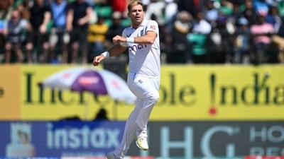 James Anderson became the third bowler to claim 700 Test wickets James Anderson became the third bowler to claim 700 Test wickets