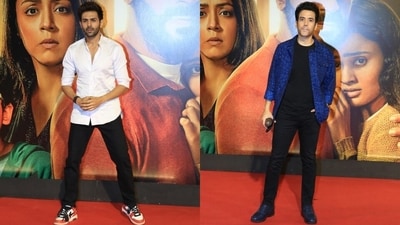 Other celebrities like Kartik Aaryan and Tusshar Kapoor also attended Shaitaan's screening. Other celebrities like Kartik Aaryan and Tusshar Kapoor also attended Shaitaan's screening.