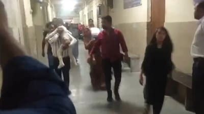 Two children have sustained 50 and 100% burn injuries. (ANI) Two children have sustained 50 and 100% burn injuries. (ANI)