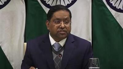 MEA spokesperson Randhir Jaiswal (File Photo) MEA spokesperson Randhir Jaiswal (File Photo)