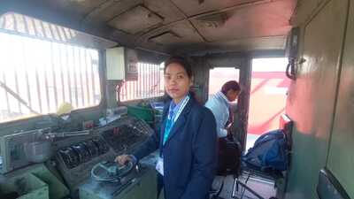 On the occasion of International Women’s Day on Friday, female staff of the Ambala railway division piloted a special goods train from Ambala Cantt railway station to Ludhiana railway station. (HT Photo) On the occasion of International Women’s Day on Friday, female staff of the Ambala railway division piloted a special goods train from Ambala Cantt railway station to Ludhiana railway station. (HT Photo)