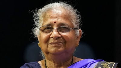 Infosys Foundation Chairperson Sudha Murty was nominated to Rajya Sabha on Friday (PTI) (PTI)
