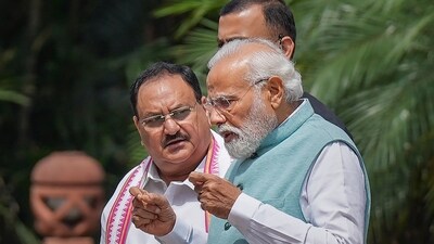 On Thursday evening, the Bharatiya Janata Party (BJP) leadership initiated discussions with two regional parties (PTI) On Thursday evening, the Bharatiya Janata Party (BJP) leadership initiated discussions with two regional parties (PTI)