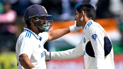 Rohit Sharma and Shubman Gill scored brilliant tons as India dominated England on Day 2 of the fifth Test. Rohit Sharma and Shubman Gill scored brilliant tons as India dominated England on Day 2 of the fifth Test.