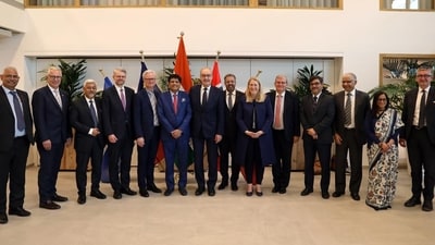 The India-EFTA ministerial meeting  (Photo: efta.int) (File)