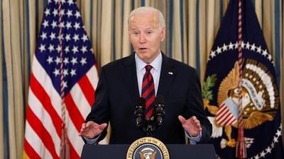 Biden's State of the Union address live: US President Joe Biden will deliver his State of the Union address tonight. (REUTERS)