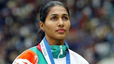 Anju Bobby George: Anju Bobby George, a trailblazing Indian long jumper, made history by winning a bronze medal at the 2003 World Championships in Athletics. Her remarkable achievements and dedication to the sport have inspired a generation of athletes in India, solidifying her legacy as one of the country's most successful track and field athletes. (File Photo) Anju Bobby George: Anju Bobby George, a trailblazing Indian long jumper, made history by winning a bronze medal at the 2003 World Championships in Athletics. Her remarkable achievements and dedication to the sport have inspired a generation of athletes in India, solidifying her legacy as one of the country's most successful track and field athletes. (File Photo)