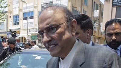 Former Pakistani president Asif Ali Zardari (AP file) Former Pakistani president Asif Ali Zardari (AP file)