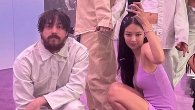 Jennie and Matt Champion got acquainted at the 2023 Coachella festival, where Blackpink headlined the music event. (X) Jennie and Matt Champion got acquainted at the 2023 Coachella festival, where Blackpink headlined the music event. (X)