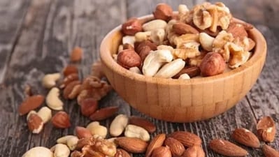 Nuts: They contain certain compounds called goitrogens, which can interfere with thyroid function when consumed in large amounts. However, it’s essential to note that the goitrogenic effect of nuts is generally mild and would typically only become problematic if consumed excessively.&nbsp; (Unsplash)