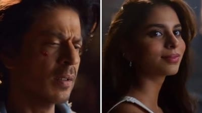 Shah Rukh Khan and Suhana Khan in a still from the new ad. Shah Rukh Khan and Suhana Khan in a still from the new ad.