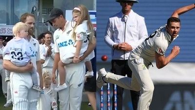 Josh Hazlewood spoiled Kane Williamson's party. Josh Hazlewood spoiled Kane Williamson's party.