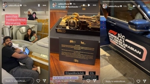 Vignesh Shivan shared posts on Instagram Stories. Vignesh Shivan shared posts on Instagram Stories.
