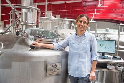 Vidya Kubher, Head Brewer of Geist Brewing Co