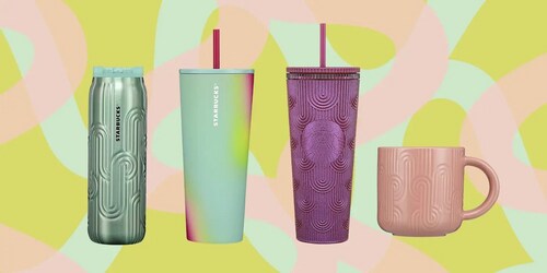 Starbucks launched new spring-themed merchandise ( Starbucks) Starbucks launched new spring-themed merchandise ( Starbucks)