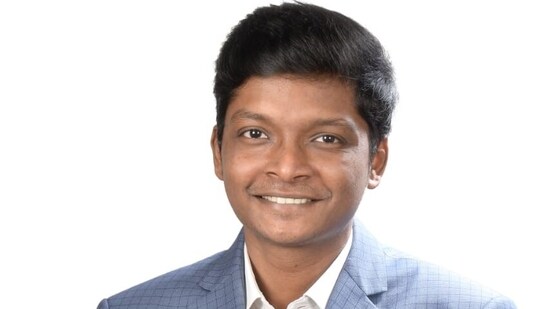 Shark Tank India 3: Karthik Manikonda is seen.