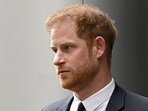 Prince Harry, Duke of Sussex walks outside the Rolls Building of the High Court in London, Britain June 6, 2023. REUTERS/Toby Melville//File Photo