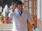 Karnataka deputy chief minister DK Shivakumar. (PTI Photo) Karnataka deputy chief minister DK Shivakumar. (PTI Photo)