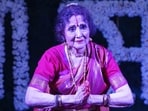 Actor-dancer Vyjayanthimala performing at Shri Ram Temple, Ayodhya