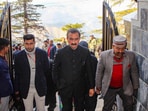 Himachal Pradesh Chief Minister Sukhwinder Singh Sukhu arrives to attend the Budget session of Assembly, in Shimla on Feb. 19. Himachal Pradesh Chief Minister Sukhwinder Singh Sukhu arrives to attend the Budget session of Assembly, in Shimla on Feb. 19.
