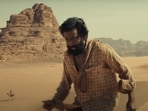 Prithviraj Sukumaran in a still from Aadujeevitham - The Goat Life