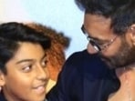 Ajay Devgn made a red carpet appearance with his son Yug recently at the Shaitaan premiere. Ajay Devgn made a red carpet appearance with his son Yug recently at the Shaitaan premiere.