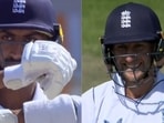 Shoaib Bashir's bizarre DRS request left Joe Root in splits. Shoaib Bashir's bizarre DRS request left Joe Root in splits.