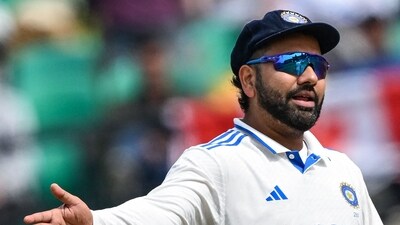 Rohit Sharma during the fifth Test against England (AFP) Rohit Sharma during the fifth Test against England (AFP)