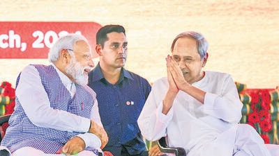 File photo of Prime Minister Narendra Modi and Odisha chief minister Naveen Patnaik. (ANI) File photo of Prime Minister Narendra Modi and Odisha chief minister Naveen Patnaik. (ANI)