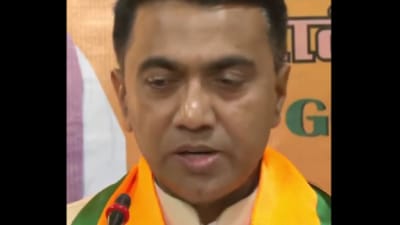 Goa chief minister Pramod Sawant (Twitter Photo) Goa chief minister Pramod Sawant (Twitter Photo)