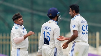 Team India players in action (PTI) Team India players in action (PTI)