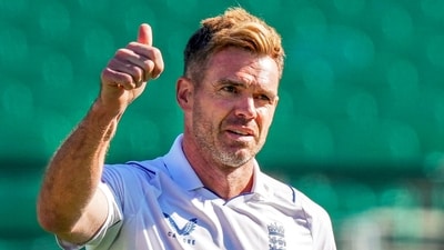 James Anderson became the third bowler to complete 700 wickets in Tests. (PTI)