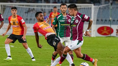 File photo of Mohun Bagan vs East Bengal (PTI) File photo of Mohun Bagan vs East Bengal (PTI)