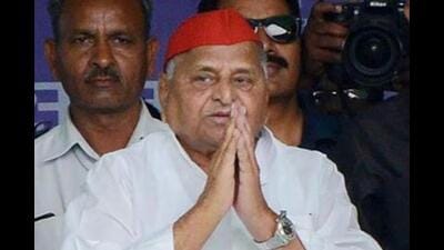 Samajwadi Party patron late Mulayam Singh Yadav during an election campaign rally in Mainpuri, on April 19, 2019. (PTI File) Samajwadi Party patron late Mulayam Singh Yadav during an election campaign rally in Mainpuri, on April 19, 2019. (PTI File)